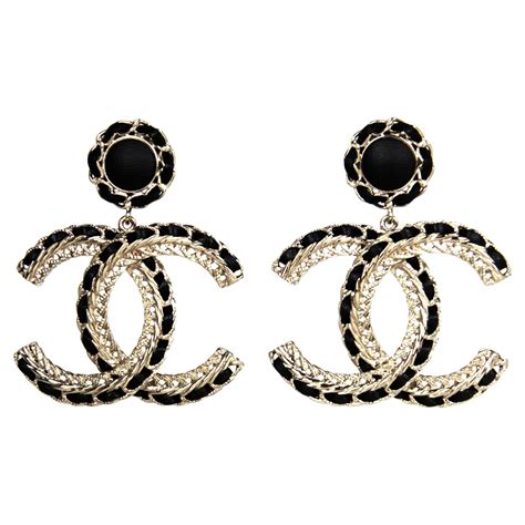 chanel earring backs|chanel boutique earrings.